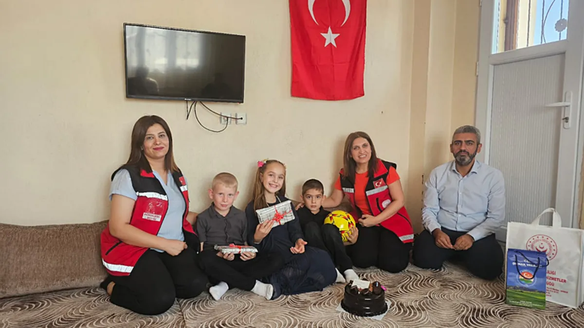 Şırnak'ta duygulandıran an! Bakanlık şehit oğlunun doğum gününü unutmadı