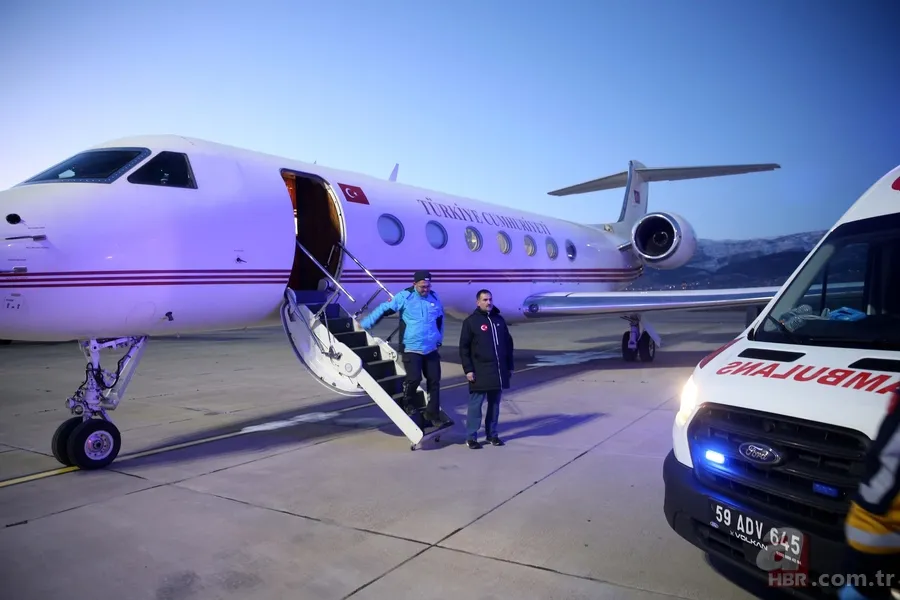 Cumhurbaşkanlığı uçağı depremzedeler için havalandı 7