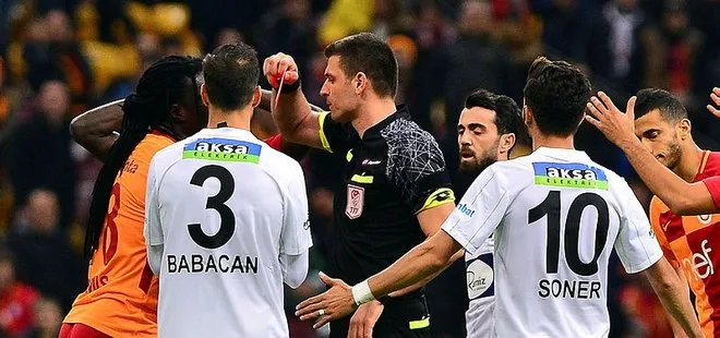 Galatasaray’ın golcüsü Gomis’in cezası belli oldu