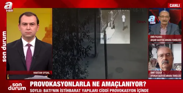 Emin Pazarcı'dan A Haber'de CHP'ye tepki! Yabancılar ile provokasyon peşindeler - 4