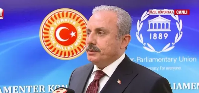 TBMM Başkanı Mustafa Şentop’tan A Haber’e özel açıklamalar: Yunanistan kendini şımarık bir pozisyonda görüyor