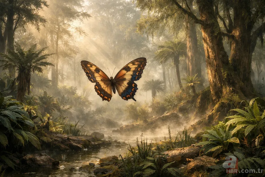 34 milyon yıl boyunca hiç bozulmadı: İşte dünyanın en eski kelebeği 5