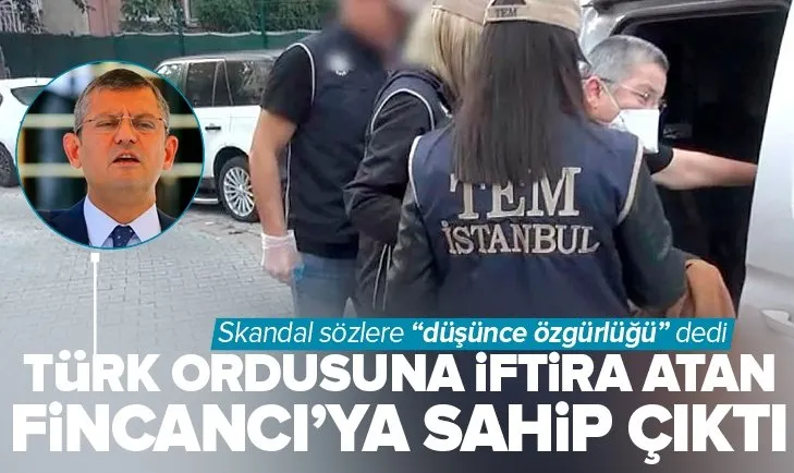 TSK’ya iftiraya CHP sahip çıktı