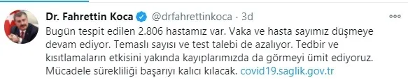 SON DAKİKA HABERİ | 27 Aralık koronavirüs vaka sayıları açıklandı | Türkiye’de bugün Kovid-19’dan kaç kişi öldü?