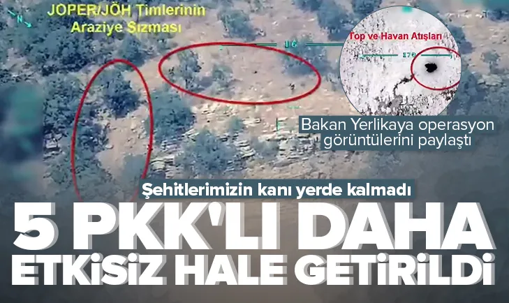 Şırnakta teröristlere ağır darbe