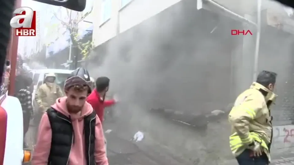 Sultangazi’de ayakkabı atölyesinde yangın