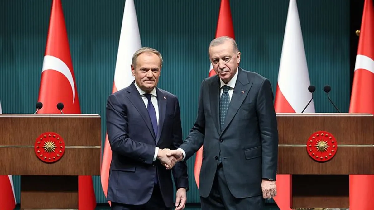 Başkan Erdoğan'dan Polonya Başbakanı Tusk ile ortak basın toplantısında net mesaj: AB Türkiye'nin üyeliği ile güç kazanır