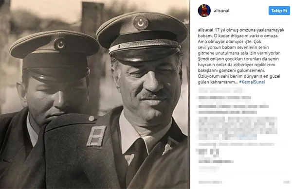 Ali Sunal'dan duygulandıran paylaşım - 1