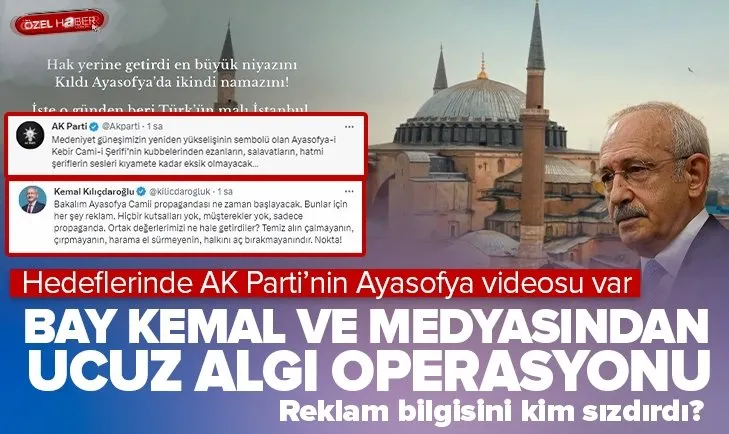 Kılıçdaroğlu ve medyası ucuz işler peşinde