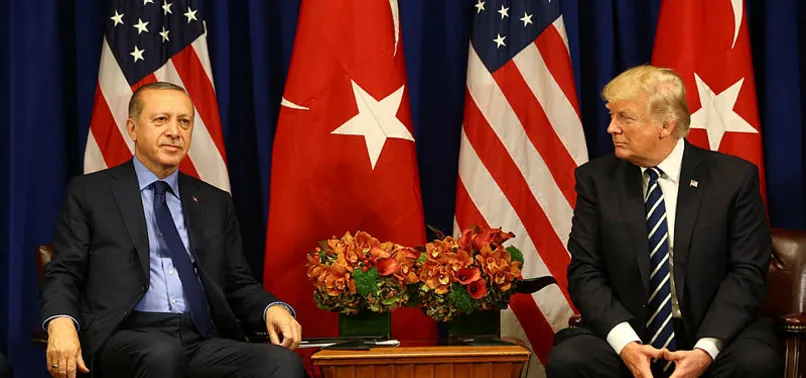 Cumhurbaşkanı Erdoğan, Trump ile görüştü