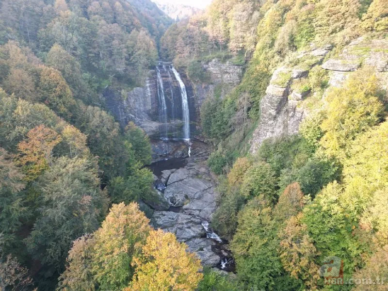 Görüntüler Bursa’dan… Kırık fay hattı ortaya mest eden güzelliği çıkardı! Sonbahar güzelliği… 5