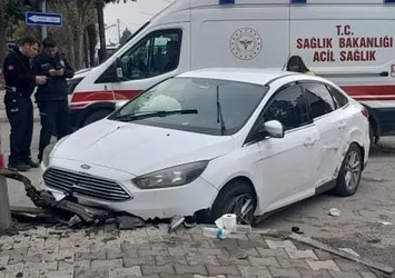 Elazığ'da trafik kazası: 2 kişi yaralandı
