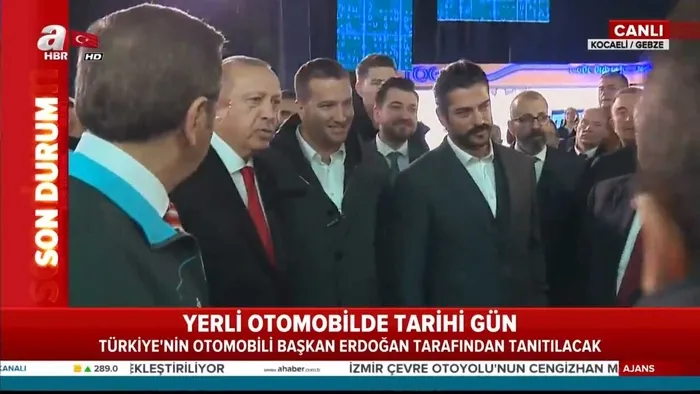 Yerli otomobil tanıtımında Kuruluş Osman sürprizi - 1
