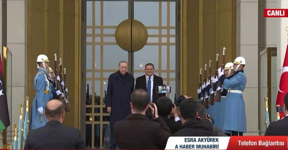 Başkan Erdoğan Libya Başbakanı ile görüştü