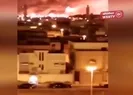Suudi Arabistanda petrol rafinerisine saldırı... Korkunç görüntüler |Video