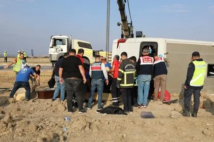 Amasya’da yolcu otobüsü devrildi! Çok sayıda ölü ve yaralı var! İşte olay yerinden ilk görüntüler