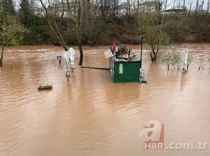 Bartın’da yoğun sağanak yağış taşkınlara sebep oldu