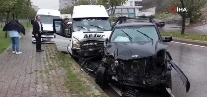 Samsun’da trafik kazası