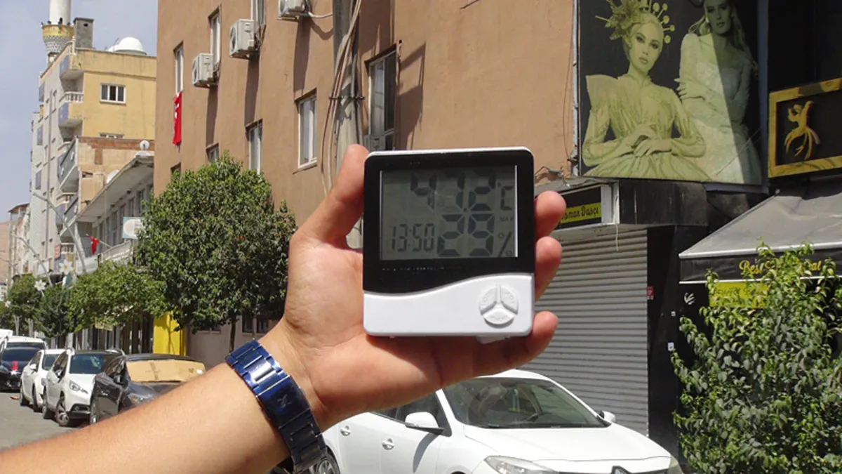 Cizre kavruluyor! Termometreler 47 dereceyi gördü