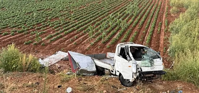 Gaziantep’te korkunç kaza! Pikap devrildi: Ölü ve yaralılar var