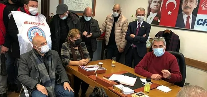 CHP’li belediyelerde bıçak kemiğe dayandı! İşçiler ilçe başkanlığını işgal etti: Kimse bizim sabrımızla oynamasın