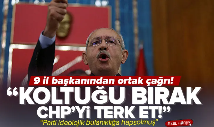 Son dakika: Kılıçdaroğlu’na koltuğu terk et çağrısı