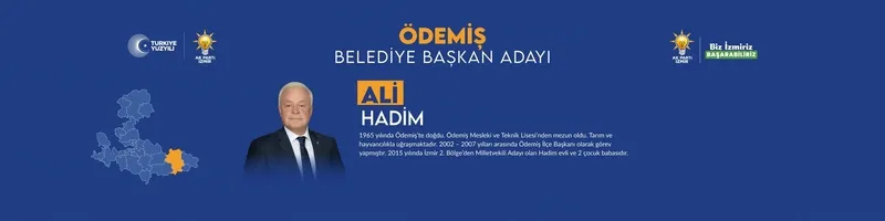 AK Parti-MHP Cumhur İttifakı İzmir Ödemiş, Seferihisar, Selçuk ilçe belediye başkan adayı belli oldu! 31 Mart 2024 İzmir ilçe belediye başkan adayları listesi!