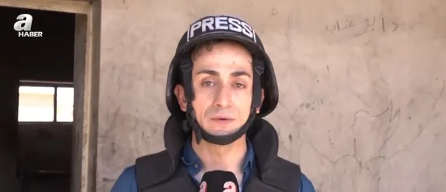 Terör mevzilerini görüntüleyen A Haber ekiplerine ateş açıldı