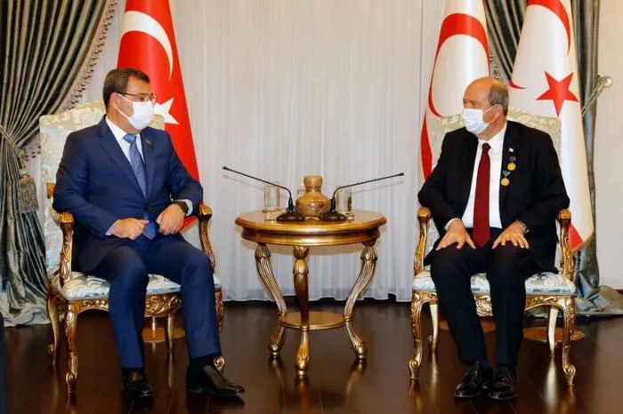 Son dakika: Azerbaycan Milli Meclisinden bir heyet ilk kez KKTC'de resmi temaslarda bulundu! Ersin Tatar: Bir millet üç devletiz! - 4