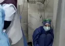 Hemşirenin çaresizliği kameralara yansıdı!