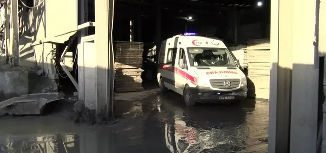 Son dakika | Arnavutköy’de dehşete düşüren olay! 1 işçi beton mikserine düştü