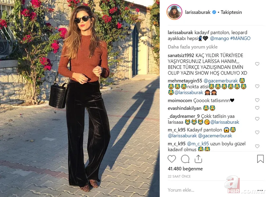 Larissa Gacemer sosyal medyayı salladı 3