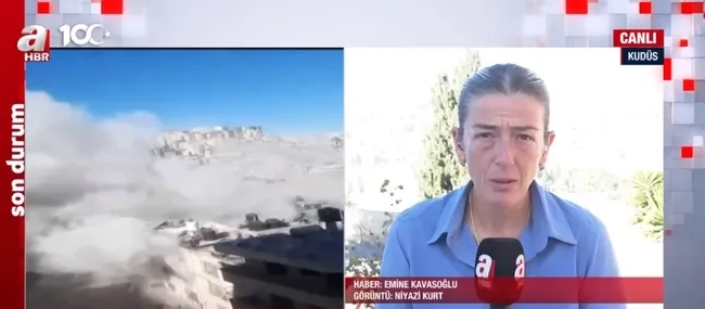 İsrail Gazze katliamında 34. gün! A Haber savaş bölgesinde