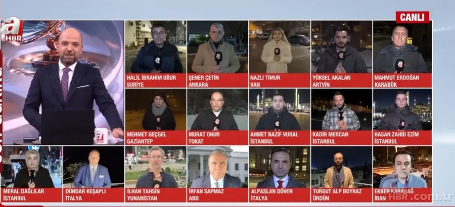 Yeni yılın ilk dakikalarında A Haber ekipleri sahada! Yurt genelinde neler oluyor? 1