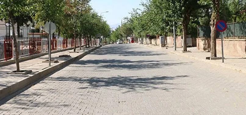 Siirt'in Şirvan ilçe merkezinde giriş ve çıkışlar kontrollü sağlanıyor