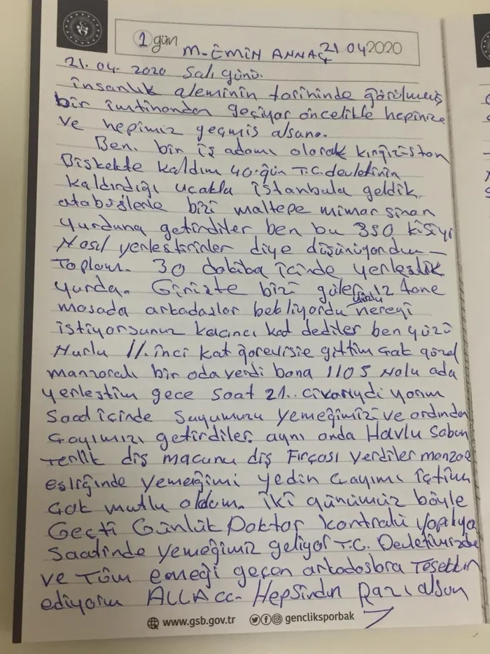 Kırgızistan Bişkek’te kalan ve ülkemize getirilen iş adamından Başkan Erdoğan’a teşekkür - 2