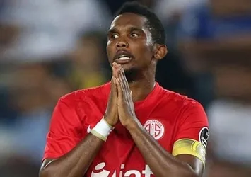 Fenerbahçe'ye Eto'o'dan kötü haber!