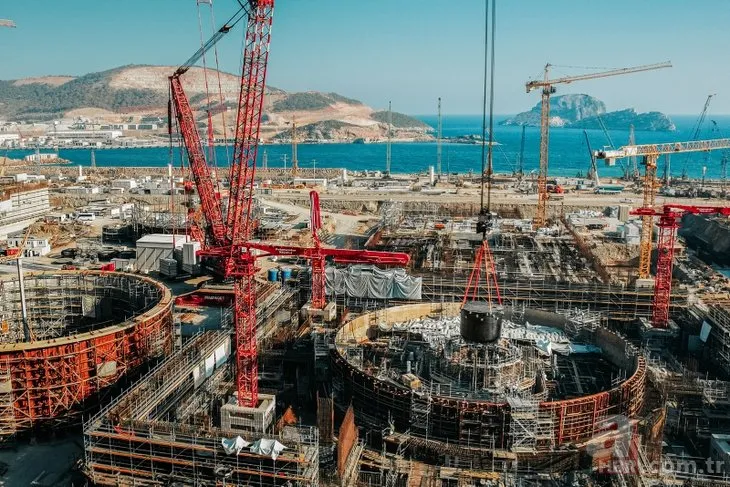 Akkuyu Nükleer Güç Santrali’nde yeni gelişme: Kor tutucu sahada! 144 ton