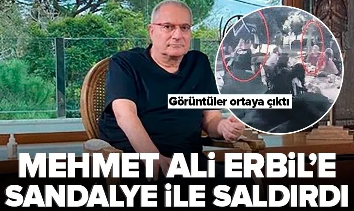 Mehmet Ali Erbil’e sandalye ile saldırdı! Samimi sohbet kavgaya dönüştü