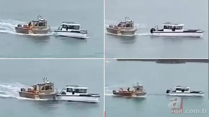 Manş Denizi'nden dünyayı korkutan görüntüler! İngiltere ve Fransa savaş gemilerini gönderdi