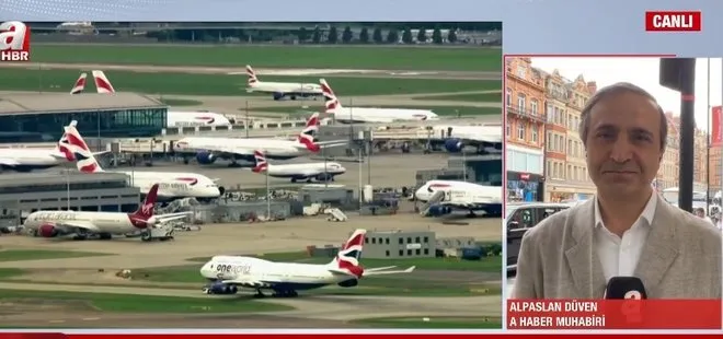 Londra hava sahası kapatıldı! Saldırı mı arıza mı? İşin içinde MOSSAD yeniği olabilir