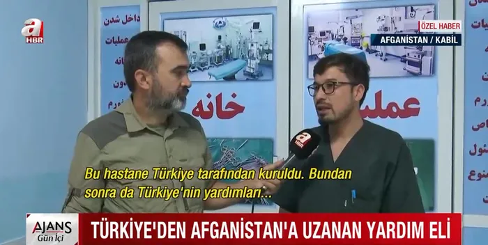 A Haber Kabil'deki Atatürk Çocuk Hastanesine girdi - 1