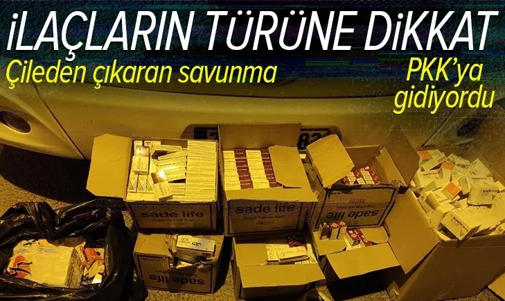 İlaçları PKK’ya gönderemeden yakalandılar! Savunmaları çileden çıkardı: Akrabalarımıza gönderiyorduk
