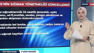 Sığınak yönetmeliği güncellendi