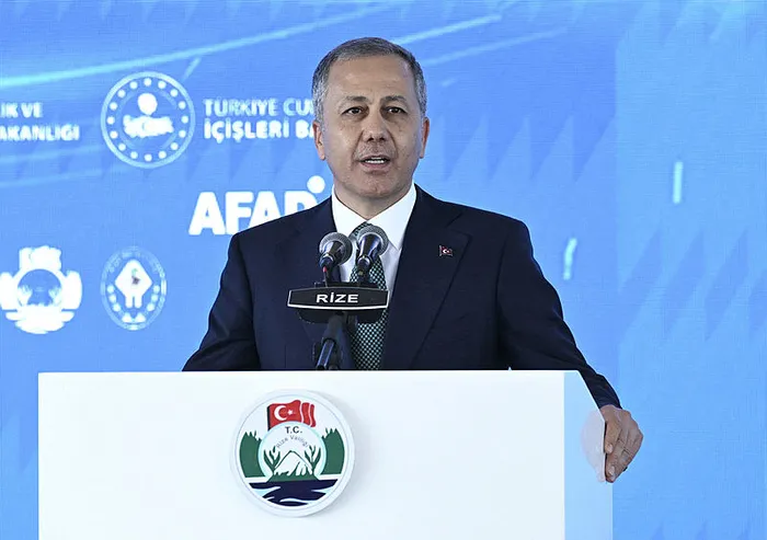 İçişleri Bakanı Ali Yerlikaya
