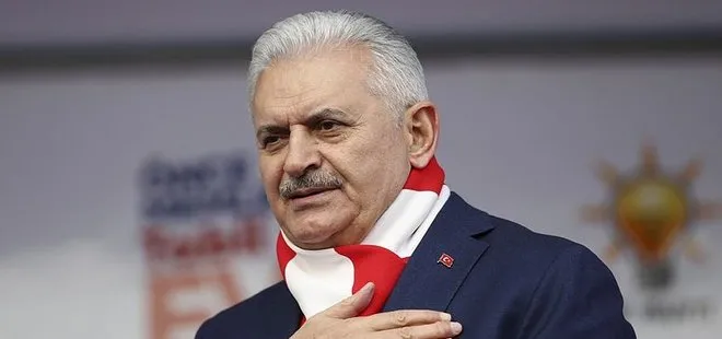BAŞBAKAN YILDIRIM'DAN ANLAMLI ZİYARET