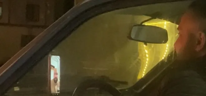 Seyir halinde görüntülü sohbet etti