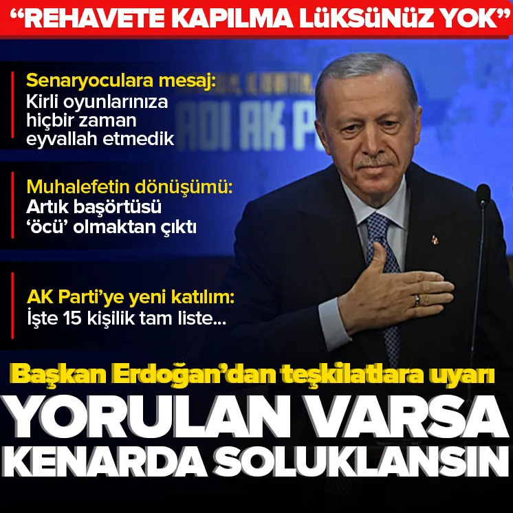 Yorulan varsa kenarda soluklansın