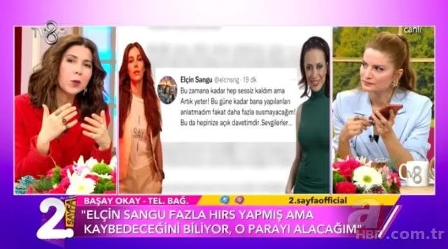 Menajer Başay Okay’dan zehir zemberek Elçin Sangu açıklaması