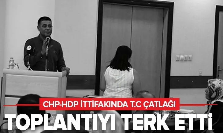 CHP-HDP ittifakında T.C çatlağı